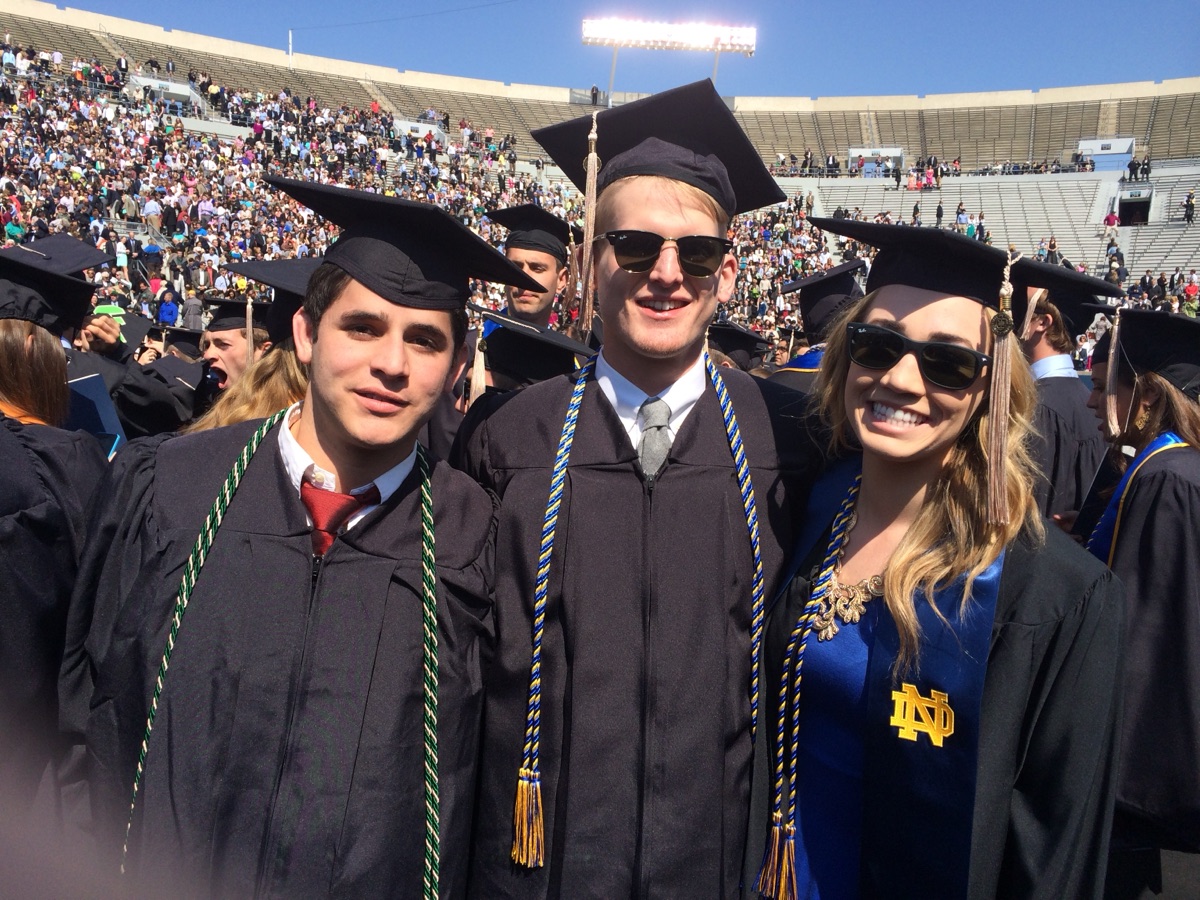 Notre Dame graduation